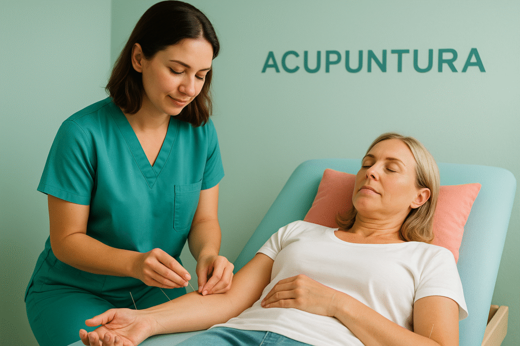 Acupuntura na Clínica Fênix